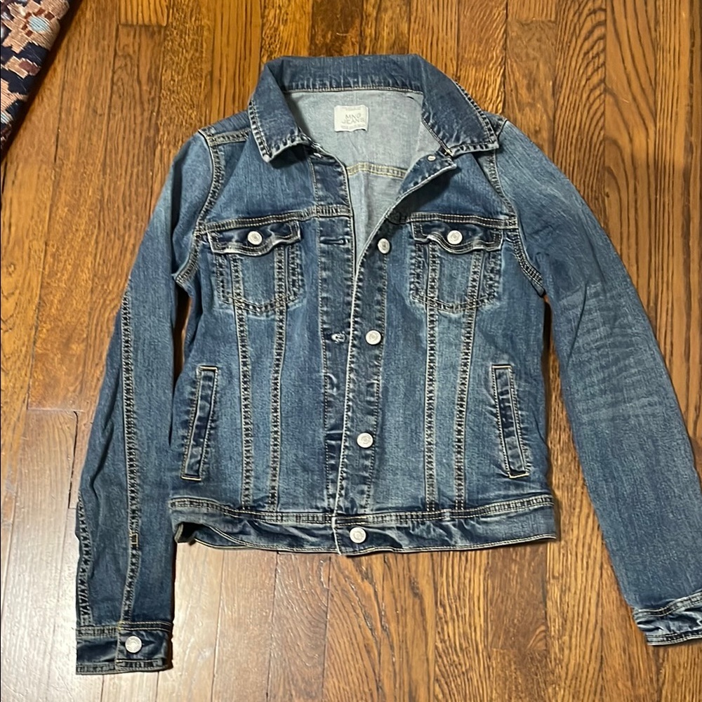 Mango soft denim Women's Jacket